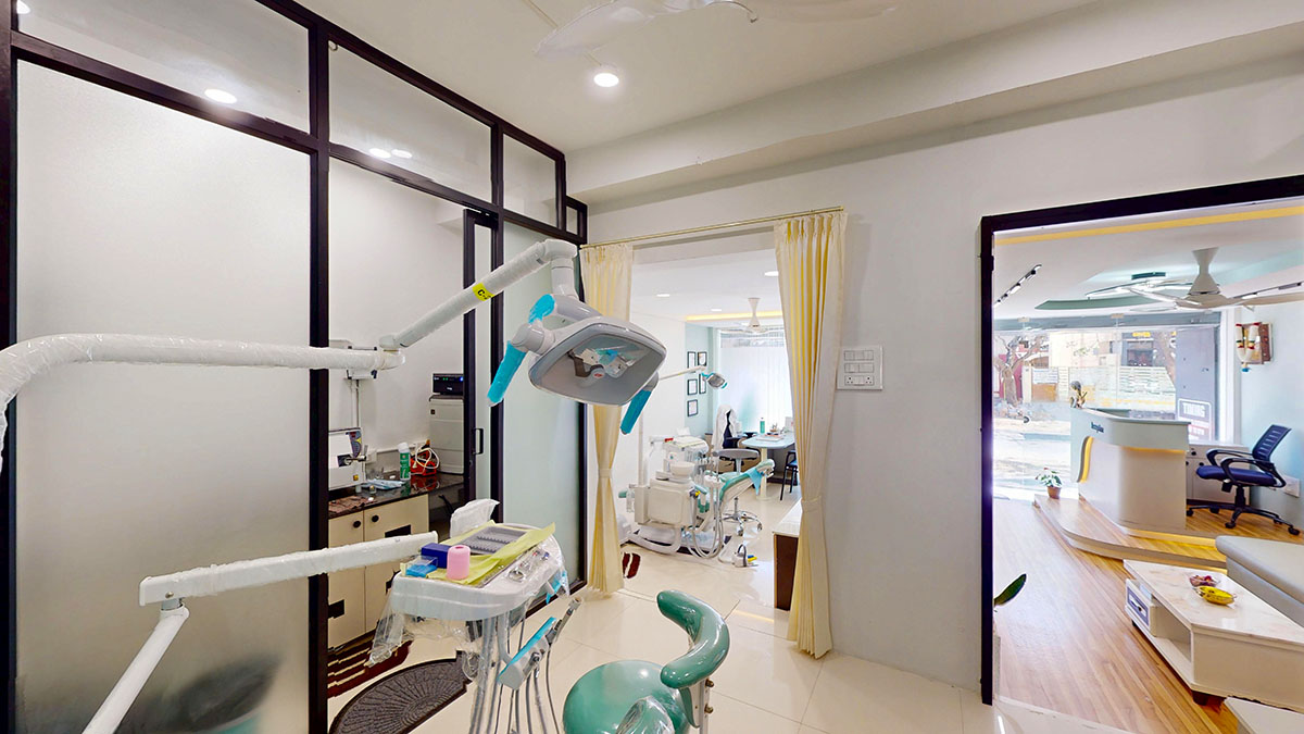 State-of-the-art dual operatory dental chair setup