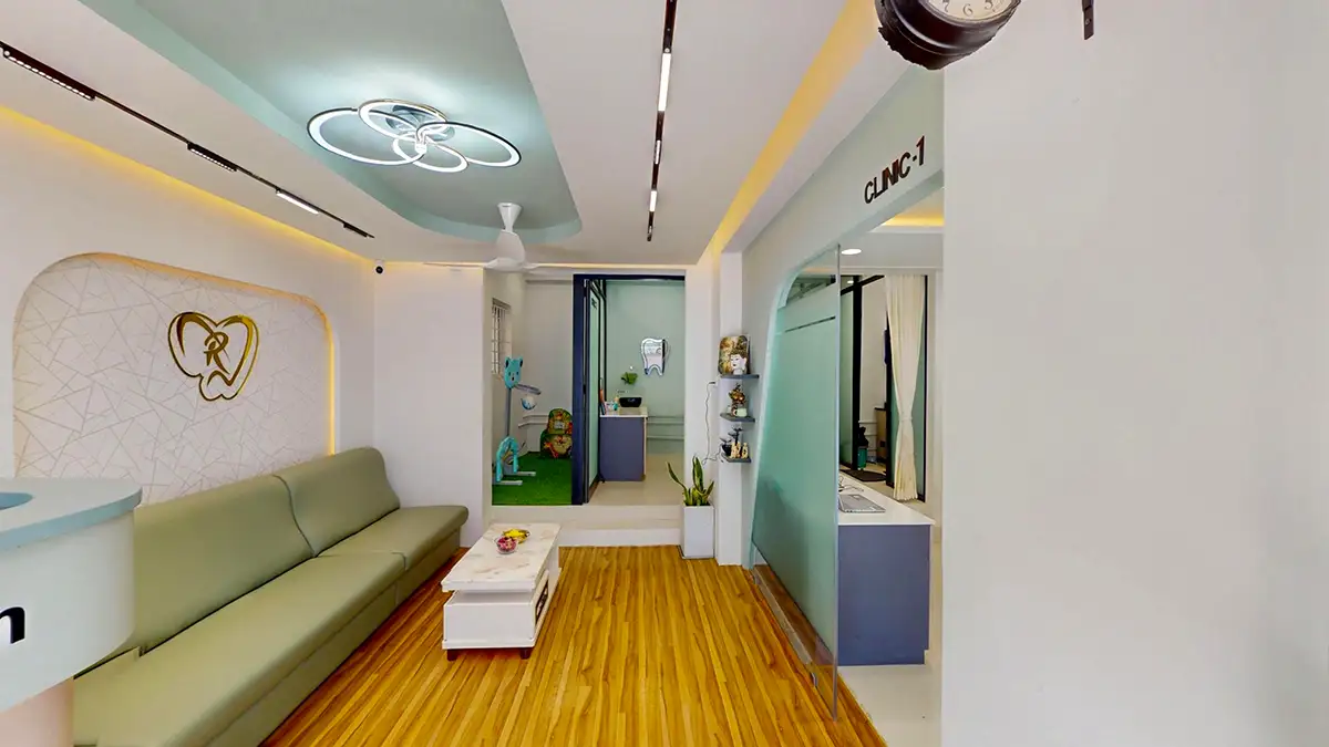 Kid friendly dental play area